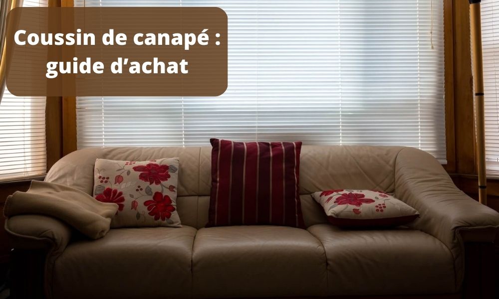 Coussin de canapé : guide d’achat