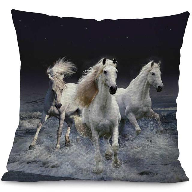 Housse Coussin Cheval