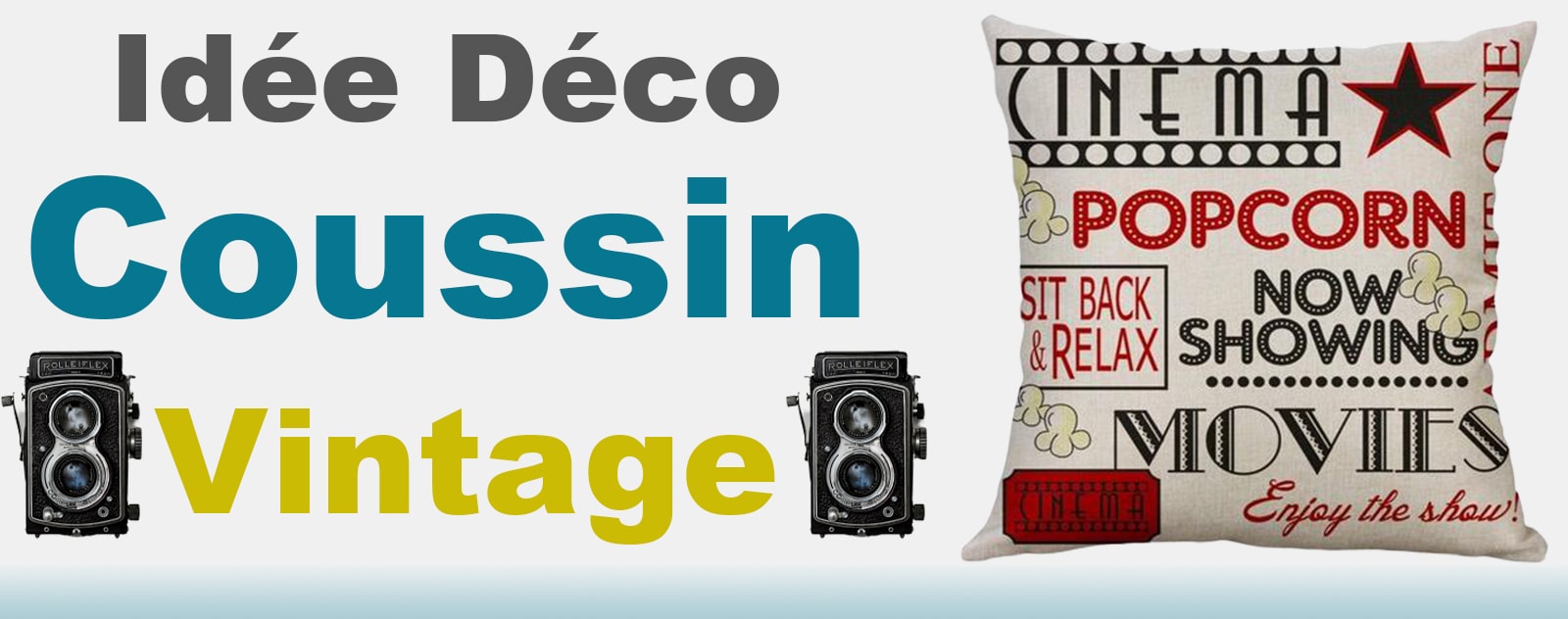 idée deco coussin vintage
