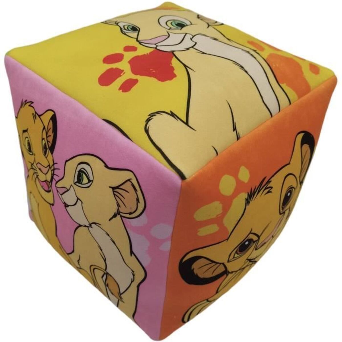 Coussin The Lion King Multicouleur Polyester Enfant Animal