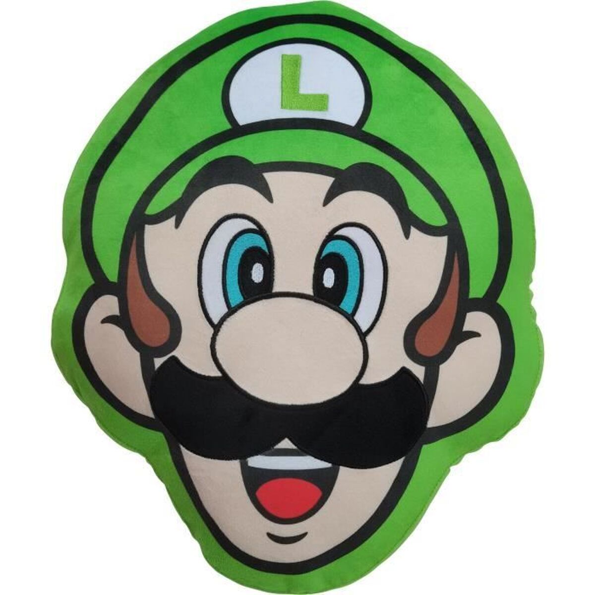 Coussin Mario Bros Vert Polyester Enfant