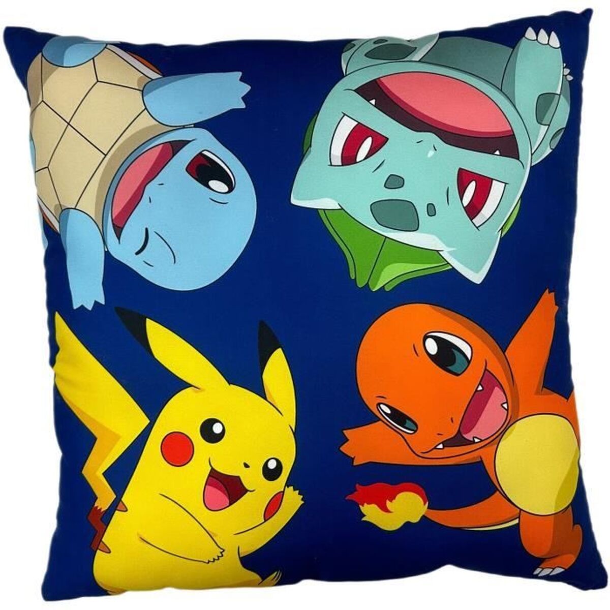 Coussin Pokémon Multicouleur Polyester Imprimé Enfant
