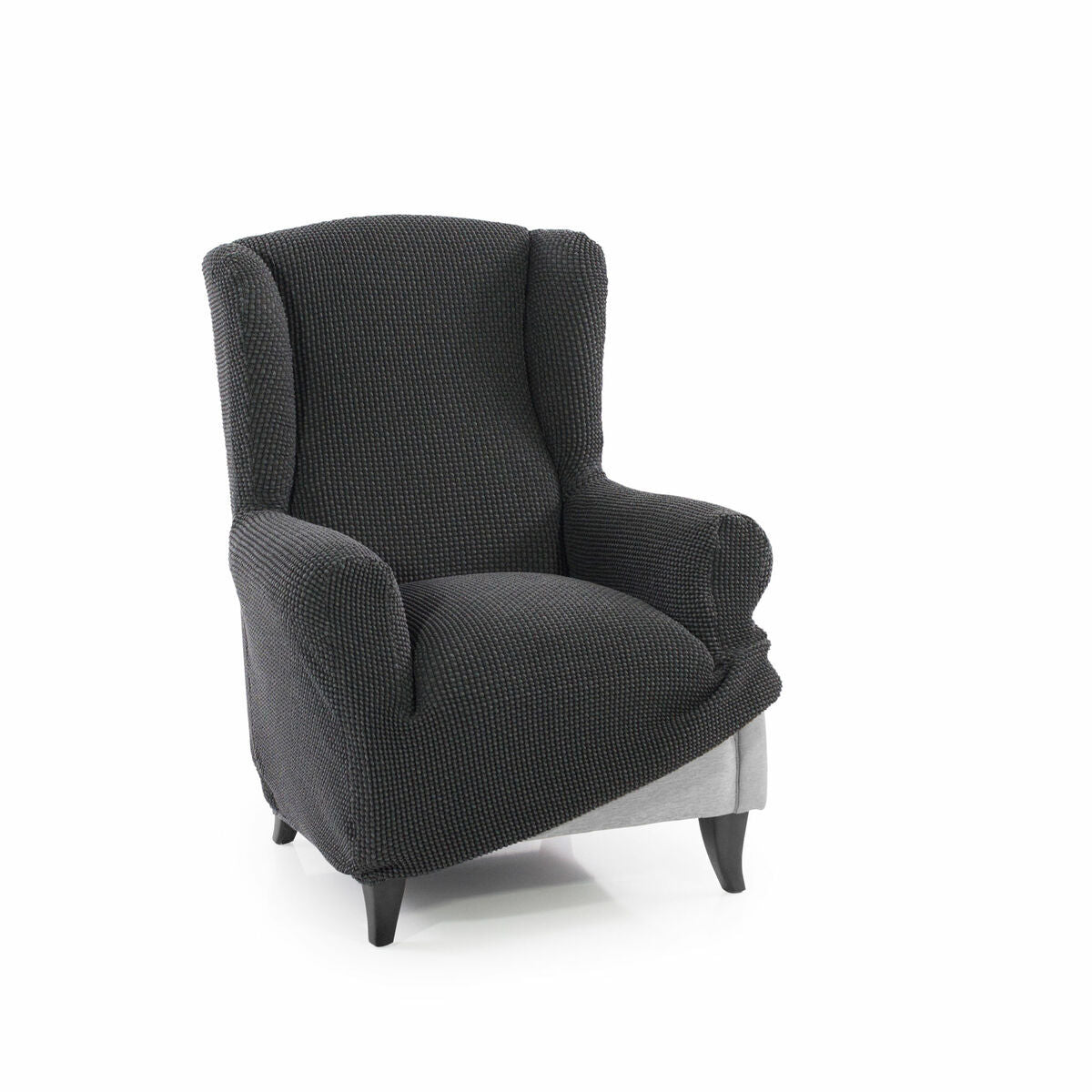 Housse de fauteuil à oreilles Sofaskins NIAGARA Gris foncé (Reconditionné C)