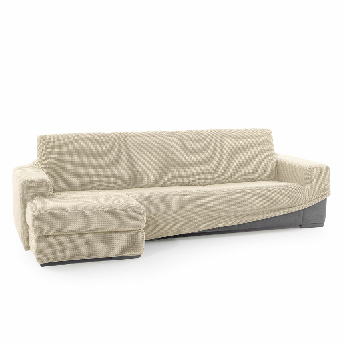 Housse pour chaise longue accoudoir long gauche Sofaskins NIAGARA Beige (Reconditionné B)