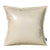 Coussin Cuir Beige