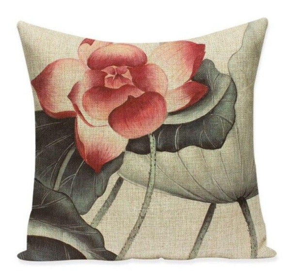 Coussin Décoration Florale