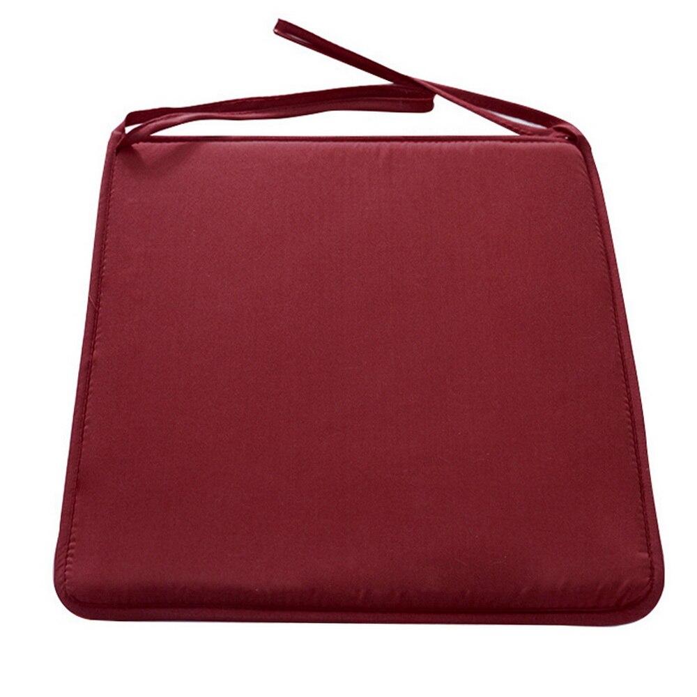 Coussin de Chaise Rouge Foncé