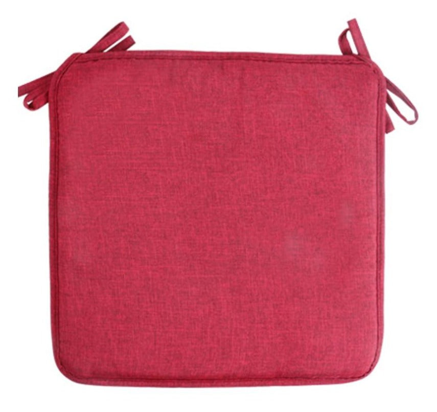 Coussin de Chaise Rouge Vin
