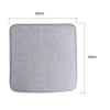 dimensions Coussin de Chaise Gris Clair