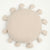 Coussin Rond Beige