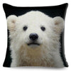 Housse Coussin Ours Blanc