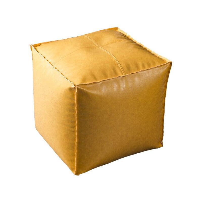 Pouf Carré Moutarde