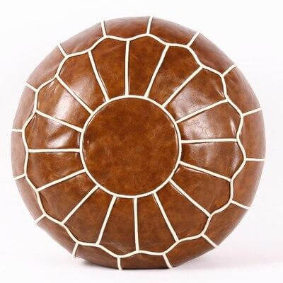 Pouf Marocain Brun