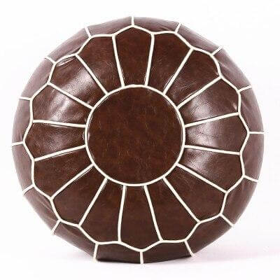 Pouf Marocain Cuir
