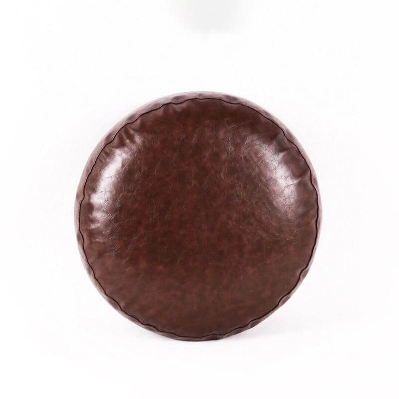 Pouf Rond Repose Pied Marocain