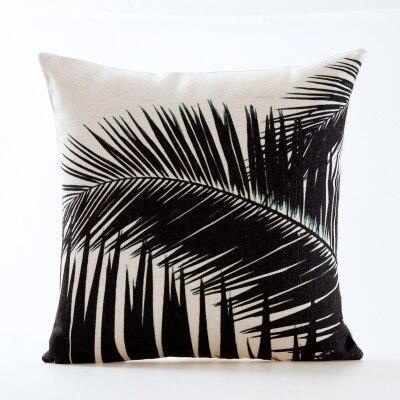 Coussin Avec Feuille De Palmier