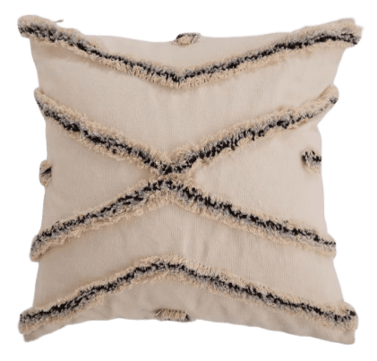 Coussin Beige Vintage