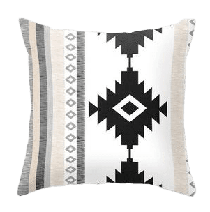 Coussin Bohème Blanc