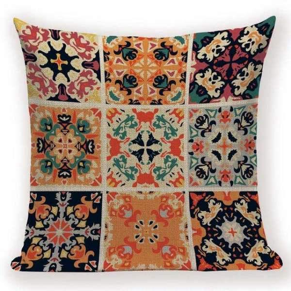 Coussin Bohème Tendance