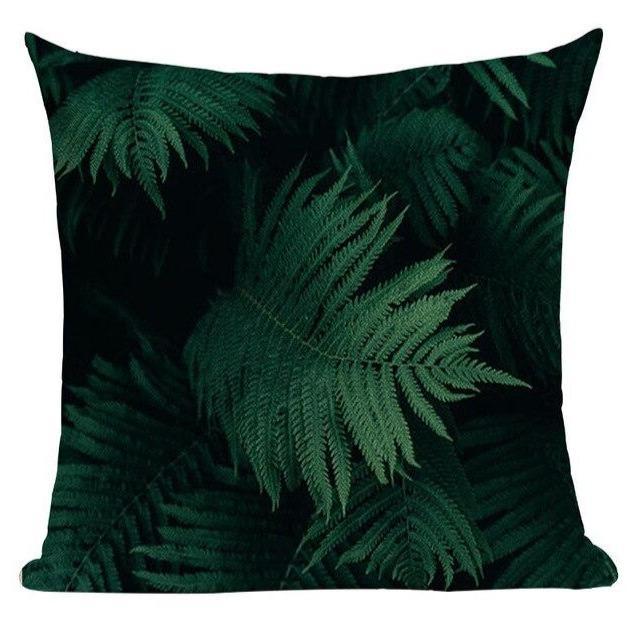 Coussin Canapé Extérieur Feuille