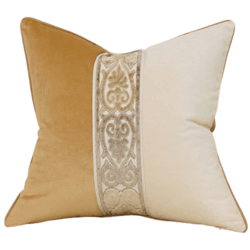 Coussin Canapé Marron Beige