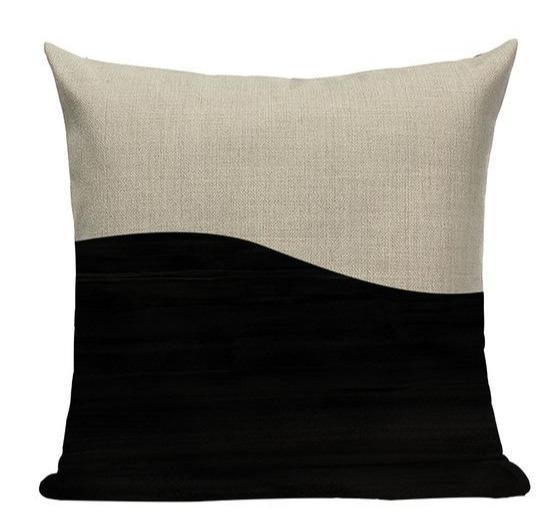 Coussin Canapé Noir