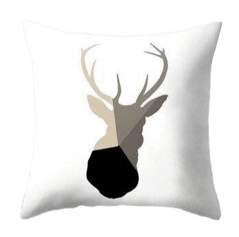 Coussin Cerf Doré