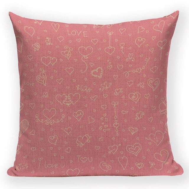 Coussin Coeur En Lin