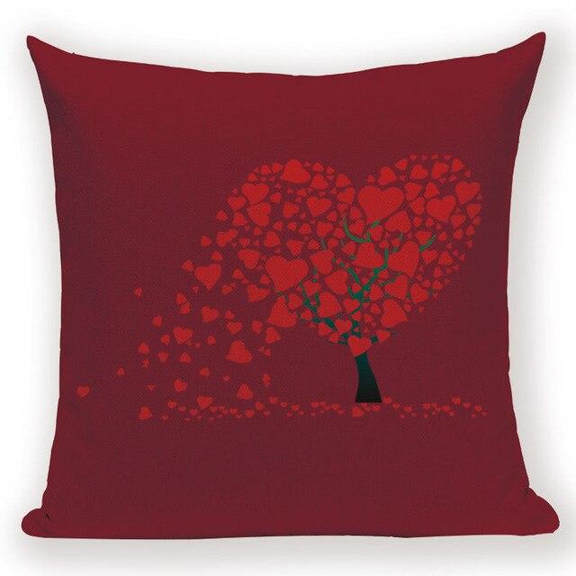 Coussin Coeur Rouge