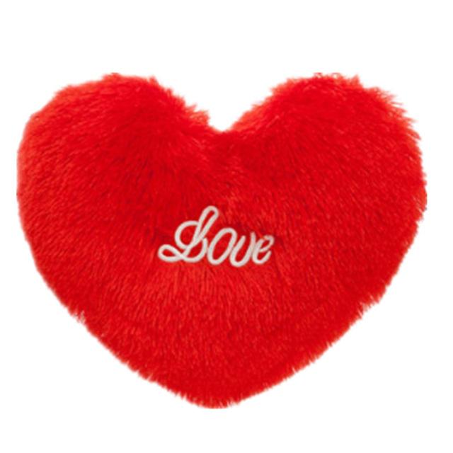 Coussin Coeur Rouge Vif