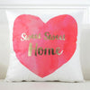 Coussin Coeur Velours
