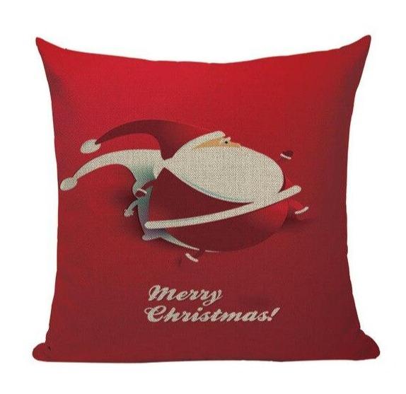 Coussin De Noël Rouge