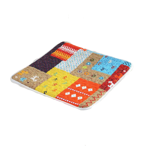 Coussin De Sol Patchwork