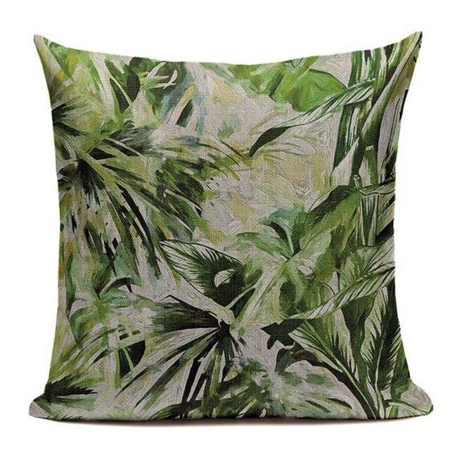 Coussin Déco Exotique