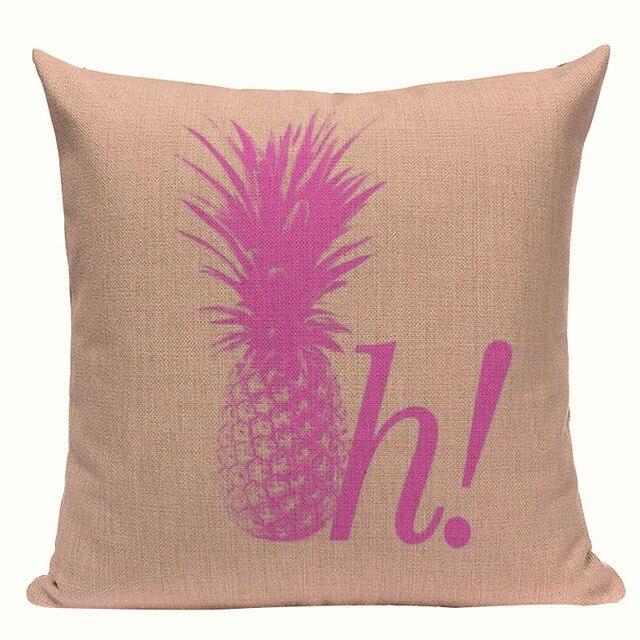 Coussin Déco Fushia