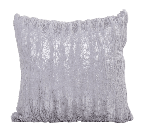 Coussin Décoratif Argenté