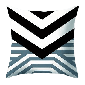 Coussin Décoratif Noir Et Blanc