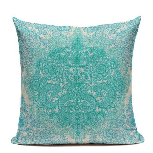 Coussin Décoratif Turquoise