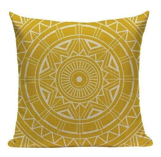 Coussin Décoration Jaune