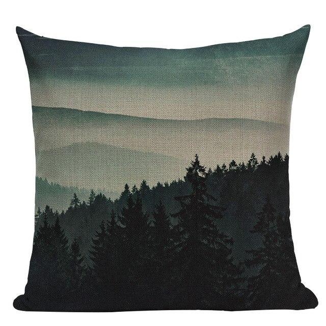 Coussin Décoration Montagne