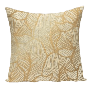 Coussin Décoration Or