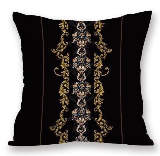 Coussin Ethnique Noir