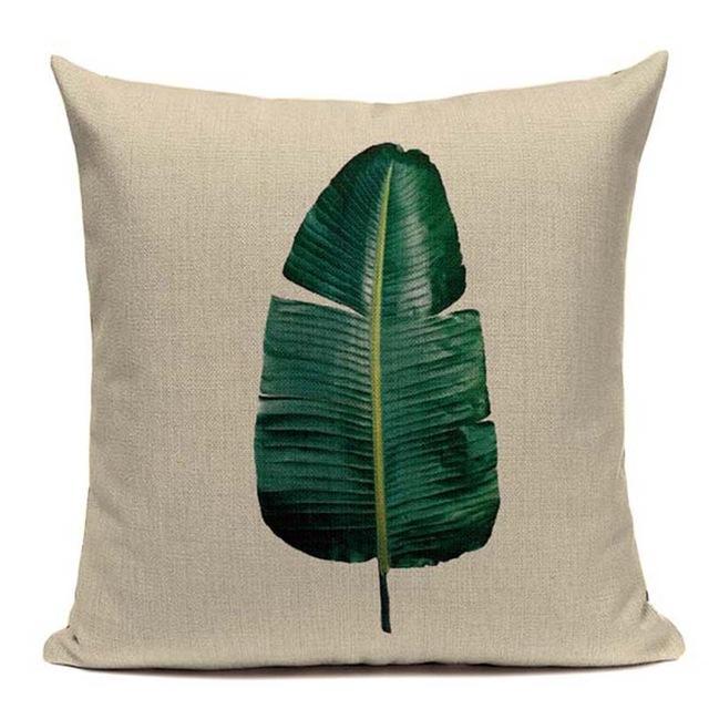 Coussin Feuille De Banane