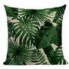 Coussin Feuille Tropicale