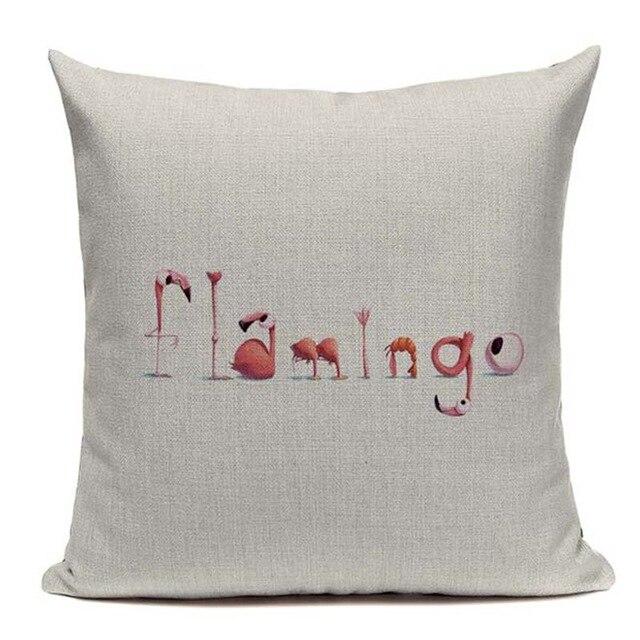 Coussin Flamingo
