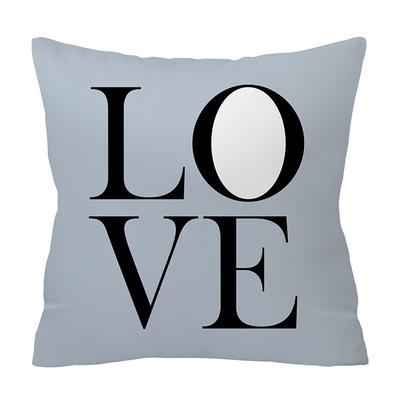 Coussin Gris Love