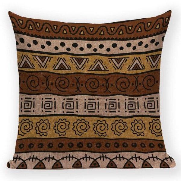 Coussin Imprimé Ethnique