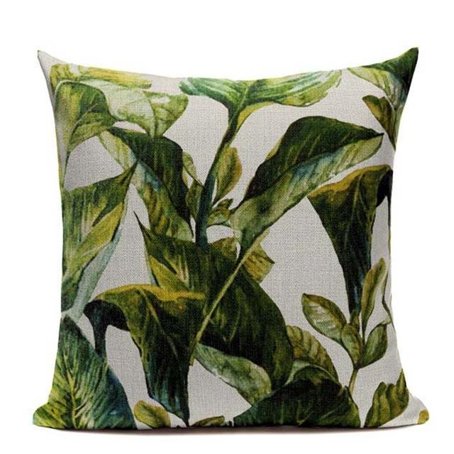 Coussin Jungle Tropical