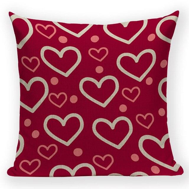 Coussin Lin Coeur