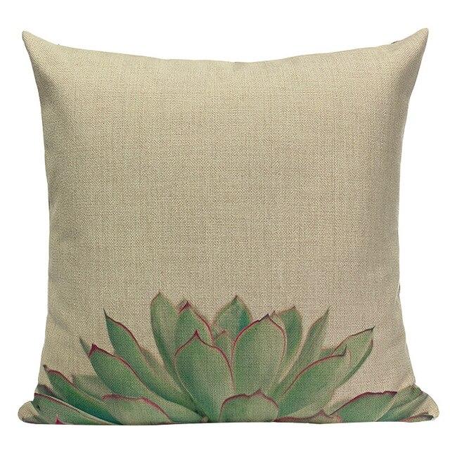 Coussin Motif Cactus
